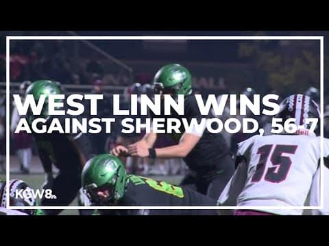 West Linn takes out Sherwood to reach final four | Friday Night Football