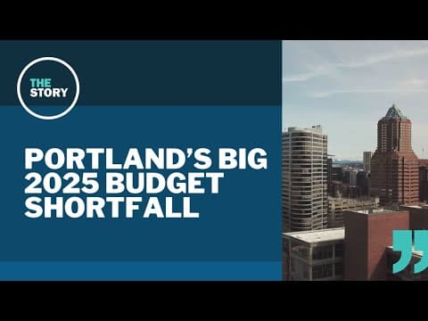 City of Portland sounds alarm on $27M budget shortfall