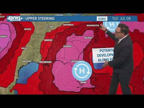 New Orleans Weather: Hotter than normal and mostly dry for the 4th