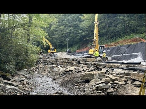 Newfound Gap Road reopens 18 days earlier than expected after August washout