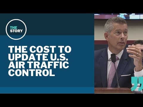 Trump transportation secretary says $31.5B needed to overhaul air traffic control system