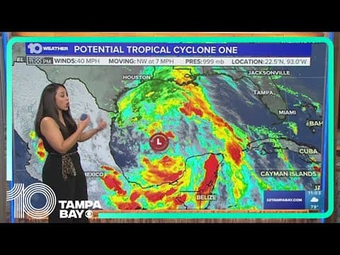 Tracking the Tropics: Potential Tropical Cyclone 1 to impact parts of Texas Gulf Coast