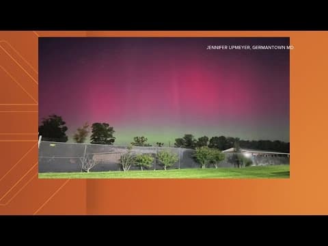 Northern Lights seen over the DC-area