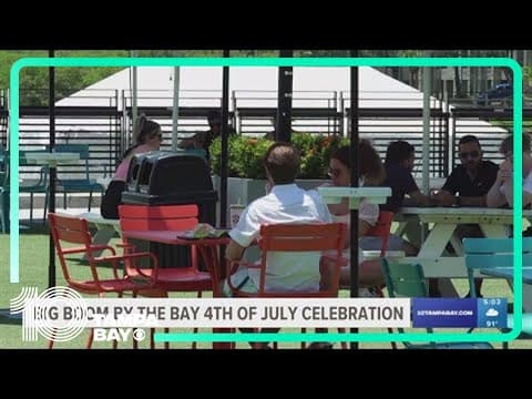 Tampa celebrates 'Boom by the Bay' downtown for 4th of July