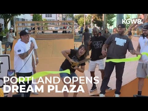 Dream Plaza brings community and color to once-troubled Portland street