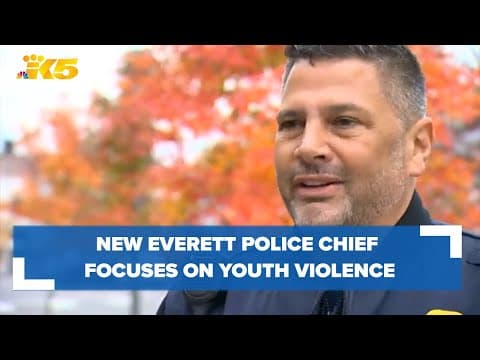 New Everett police chief focuses on youth violence