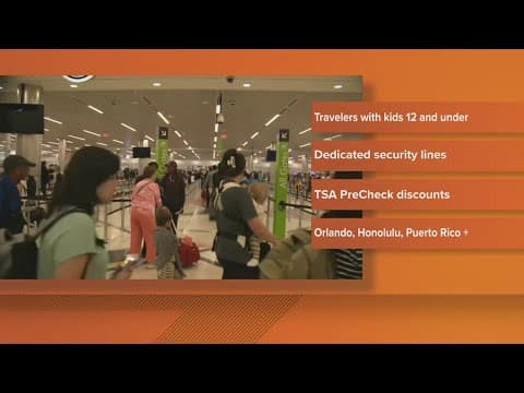 TSA rolls out methods to make flying with kids easier