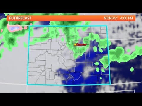 Extended forecast: Severe weather possible northeast of Denver