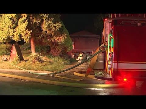 Columbus firefighter injured after fire breaks out at east Columbus home