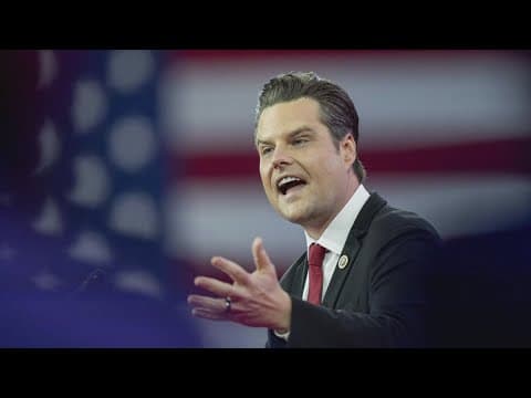 Sen. John Cornyn says he could issue a subpoena to access House Ethics Panel report on Matt Gaetz