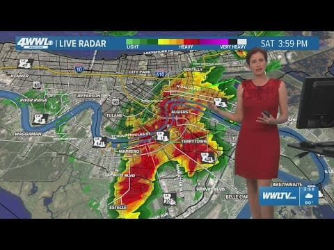 New Orleans Weather: Flash Flood Warning issued for Metro area, Flood advisory surrounding areas