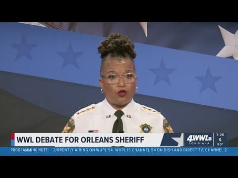 Orleans Parish sheriff debate: Sheriff Hutson on the recent jailbreak: ‘It was not historic'