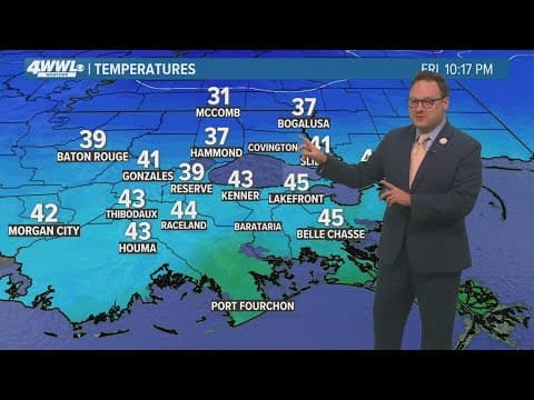 Weather: Hard freeze again this weekend, heavy rain expected next Tuesday