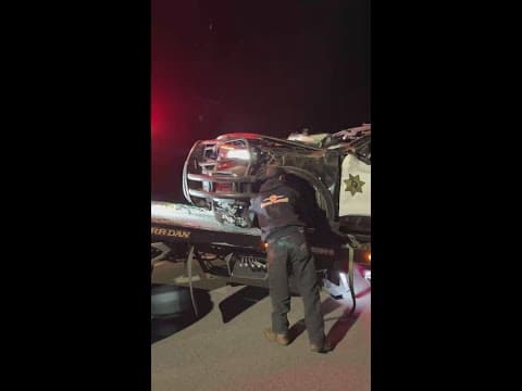 Thurston County deputy ok after rollover crash