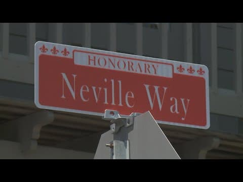 Part of Valence Street renamed Neville Way