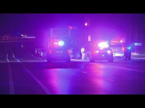 Police investigate deadly Meridian Street collision