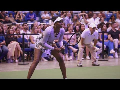 Venus Williams prepares for Citi Open match