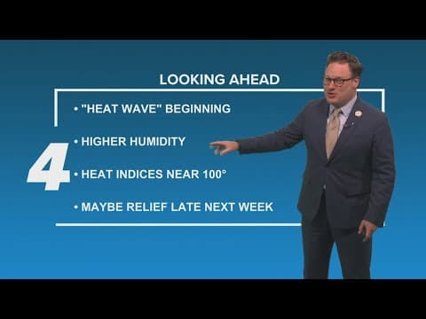 New Orleans Weather: High temps back to the 90s after 228 days