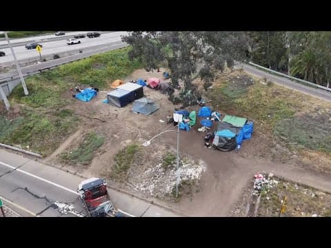 Encampments and trash near Balboa Park spark community concerns