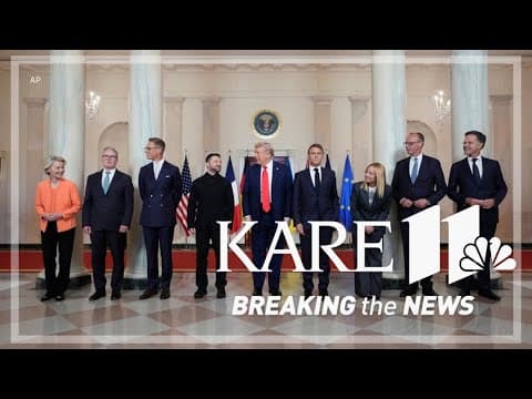 Ukrainian refugees react to Trump peace talks