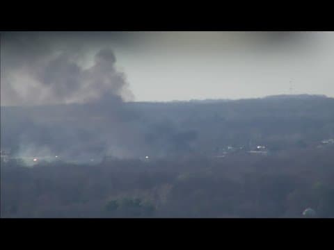 Working building fire near 38th Street and Lafayette Road