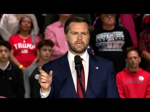 JD Vance full speech at campaign event in Racine, WI (Oct. 28, 2024)
