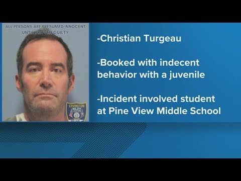 Covington teacher arrested, accused having inappropriate contact with student