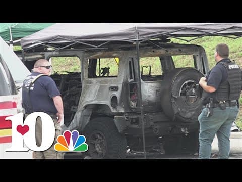 Investigation underway after person found dead in vehicle fire in Rocky Top