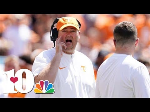 Tennessee Head Coach Josh Heupel speaks ahead of Florida game