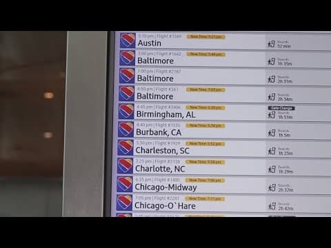 750-plus flights delayed at DFW Airport, Dallas Love Field amid equipment issue