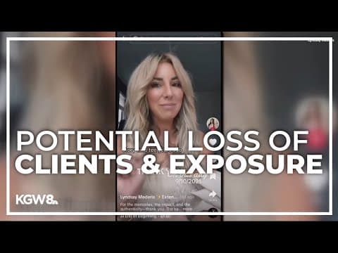 Portland businesses, content creators react to potential TikTok ban