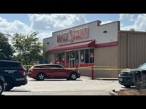 Man dies after being shot at northwest Houston dollar store, HPD says