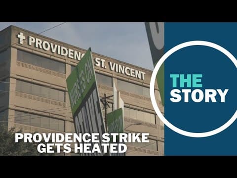 Providence nurse responds to CEO's claims as health care worker strike continues