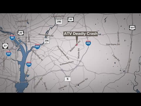 Man dies in Prince George's Co. ATV crash