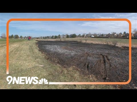 Fire risk remains high after blaze at Side Creek Park in Aurora