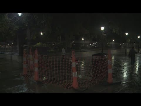 Jackson Square barricades removed