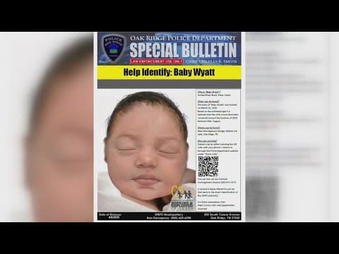 Oak Ridge police seek tips in Baby Wyatt case