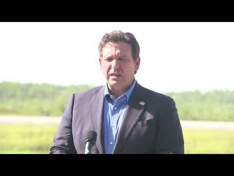 Deportation flights from Florida's 'Alligator Alcatraz' detention center have begun, DeSantis says