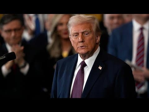 President Trump addresses hurricane, wildfire victims in inauguration speech