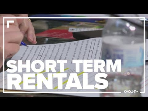 Amendments coming to Houston's proposed short-term rentals ordinance