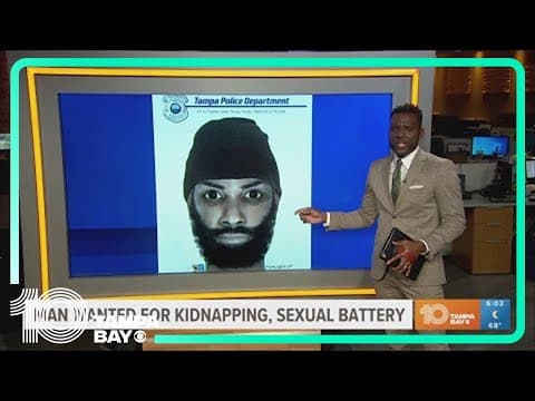 Tampa police searching for armed man accused of kidnapping, sexually battering DoorDash driver