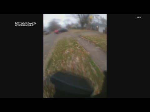 IMPD releases video of Ruskin Place officer-involved shooting
