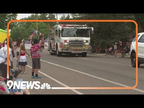 Silent ride in Colorado Fourth of July parade