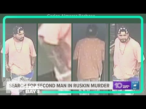 Deputies looking for 2nd person in Ruskin murder