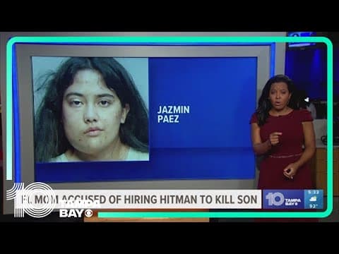 Mother arrested, accused of trying to hire hitman to kill her son
