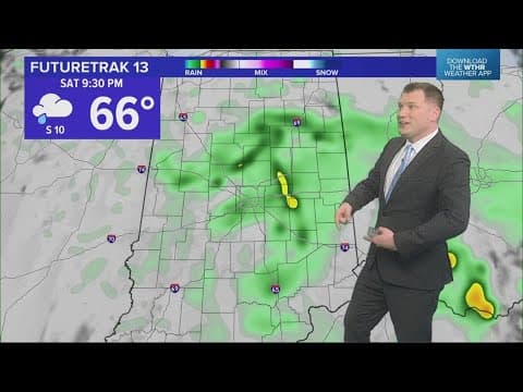 Live Doppler 13 Forecast | 4 p.m. update, March 28, 2025