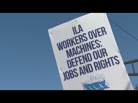Port strike day 2
