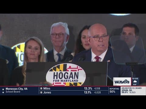 Larry Hogan concedes to Angela Alsobrooks