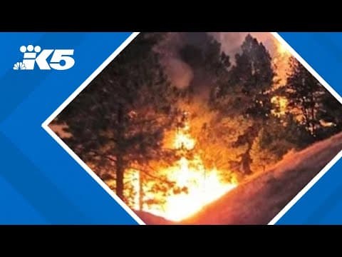 Lightning threat: Washington sees dozens of new wildfires this week