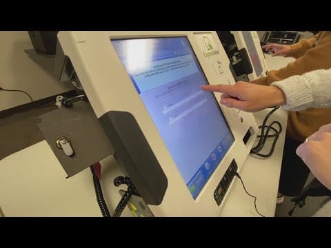 Putting voting machines to the test ahead of 2024 election